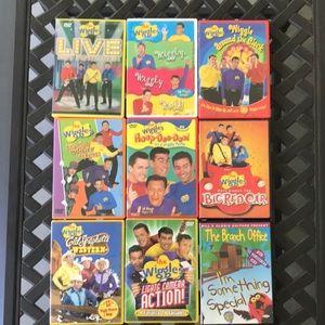 Wiggles DVDS